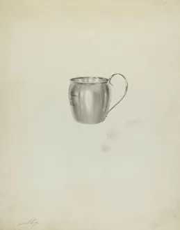 Michael Fenga Prints: Silver Cup, c. 1938. Creator: Michael Fenga