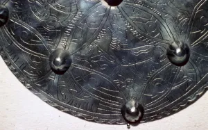 Silver disc brooch of AEdwen, Anglo-Scandinavian, first half of the 11th century