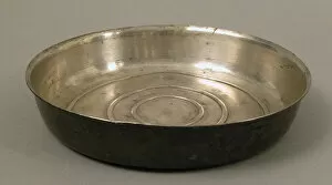 Silver Dish, Late Roman, 3rd century. Creator: Unknown
