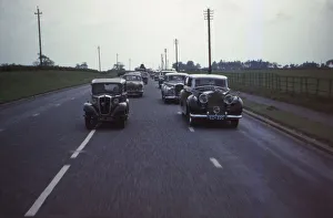Silver Ghost Rolls Royce at Rally, Cheshire, England, c1960. Artist: CM Dixon