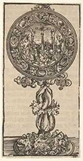 Lucas Cranach The Elder Gallery: A Silver-Gilt Pacifical with a Crucifixion, from the Large Series of Wittenberg