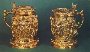 His Majestys Stationery Office Prints: Silver-gilt tankards, c. 1661, 1953