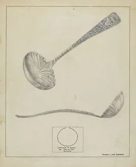 Silver Gravy Ladle, 1935/1942. Creator: Francis Law Durand
