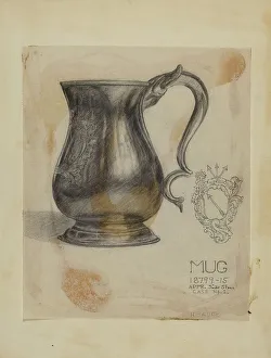 Silver Mug, 1935/1942. Creator: Herman Bader