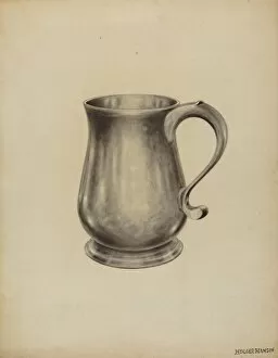 Beer Mug Gallery: Silver Mug, 1935 / 1942. Creator: Holger Hansen