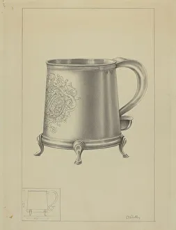 Silver Mug, 1935/1942. Creator: Simon Weiss
