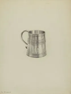Silver Mug, c. 1936. Creator: Leo Drozdoff