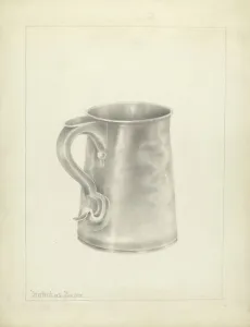 Silver Mug, c. 1938. Creator: Nicholas Zupa