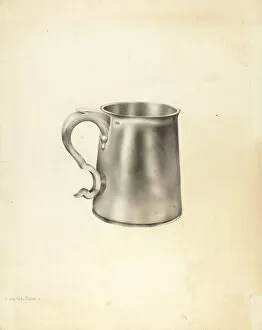 Silver Mug, c. 1938. Creator: Walter Doran