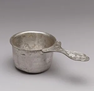 Silver Patera (Saucepan-Shaped Vessel), Late Roman, 200-300. Creator: Unknown Silver Patera (Saucepan-Shaped Vessel), Late Roman, 200-300. Creator: Unknown