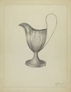 Silver Pitcher, 1935 / 1942. Creator: Gordon Sanborn
