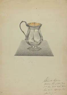 Capelli Giacinto Prints: Silver Pitcher, 1935. Creator: Giacinto Capelli