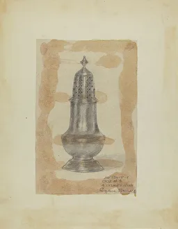 Shaker Prints: Silver Shaker, 1935/1942. Creator: Eugene Barrell
