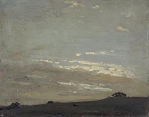 Nicholson Prints: The Silver Sunset, 1909-1910. Creator: William Nicholson