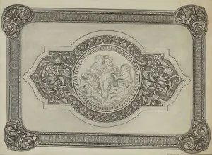 Irene M Burge Prints: Silver Tray, c. 1937. Creator: Irene M. Burge