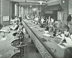 Holborn Prints: The Silversmiths Room, Central School of Arts and Crafts, Camden, London, 1911