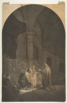 Frey Prints: Simeon in the Temple. n. d. Creator: Jean Pierre de Frey