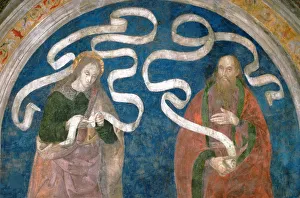 Prophets Gallery: Simon the Apostle and the Prophet Malachi, 1492-1495