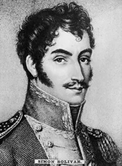 Simon Bolivar (1783-1830), Venezuelan military and political leader, c1910