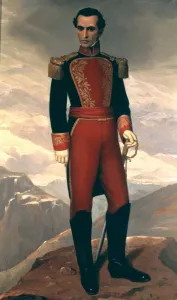 Simon Bolivar The Liberator (1783-1830), military and hero of the American Revolution