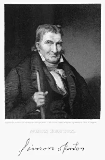 Adventurer Prints: Simon Kenton, American frontiersman, 19th century. Artist: Richard W Dodson