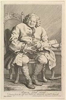 Simon Lord Lovat, 1746. Creator: William Hogarth