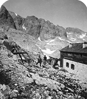 Outpost Prints: Simony Hut, Salzkammergut, Austria, c1900s. Artist: Wurthle & Sons