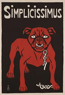 Heine Prints: Simplicissimus, 1896. Artist: Heine, Thomas Theodor (1867-1948)