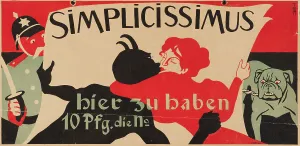 Journal Prints: Simplicissimus, c1896. Creator: Heine; Thomas Theodor (1867-1948)