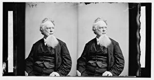 Diptych Collection: Sims i.e. Simms, Wm. Gilmore Sims? i.e. Simms(Poet), ca. 1860-1865. Creator: Unknown