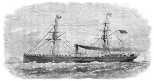 Clipper Prints: The Sin Nanzing, new China clipper, 1870. Creator: Unknown