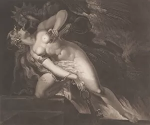 Fussli Heinrich Gallery: Sin Pursued by Death (John Milton, Paradise Lost, Book 2, 787, 790-792), November 27, 1804