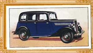 Singer 11 Saloon, c1936