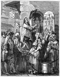 Charles Nicolas Prints: The Singer Of Canticles, (1885). Artist: Charles Nicolas Cochin