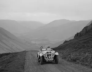 Singer competing in the MG Car Club Abingdon Trial / Rally, 1939. Artist: Bill Brunell
