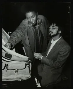 Hertfordshire Gallery: Singer Elaine Delmar and pianist Michael Garrick, Berkhamsted Civic Centre, Hertfordshire, 1986