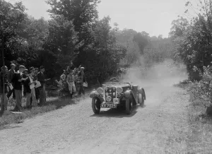 Singer Le Mans competing in the BOC Hill Climb, Chalfont St Peter, Buckinghamshire, 1932