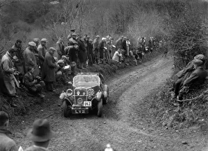 Hutton Prints: Singer Le Mans of HM Hutton competing in the MCC Lands End Trial