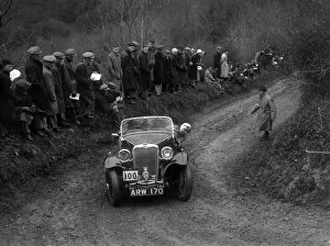 Singer 9 Prints: Singer Le Mans of J Eason-Gibson competing in the MCC Lands End Trial