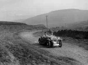 Elliott Prints: Singer Le Mans of WK Elliott competing in the Sunbac Inter-Club Team Trial, 1935