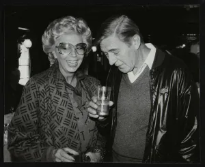 Amusing Gallery: Singer Marian Montgomery and drummer Jack Parnell, London, 1984. Artist: Denis Williams