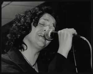 Hertfordshire Gallery: Singer Sheena Davis performing at The Fairway, Welwyn Garden City, Hertfordshire, 15 December 2002