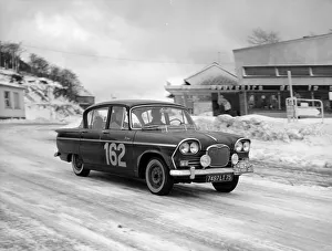 Etienne Prints: A Singer Vogue in the Monte Carlo Rally, January 1962