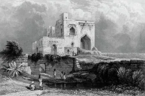 Roberts Emma Prints: Singham Mahal, Torway, - Bejapore, 1835. Creator: Unknown