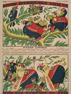 Dmitry Orlov Prints: Singing Too Soon, 1919. Creator: Dmitriy Stakhievich Moor