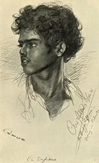Ceylonese Collection: Sinhalese man, Colombo, Ceylon, 1898. Creator: Christian Wilhelm Allers