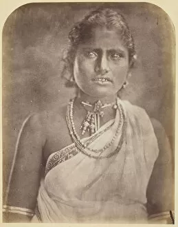 Sri Lanka Gallery: Sinhalese Woman, 1875 / 78. Creator: Julia Margaret Cameron
