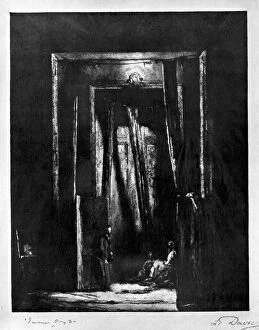 The Sinister Interior, 1930.Artist: L Daviel
