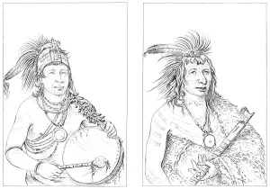 Sioux, 1841. Artist: Myers and Co