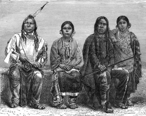 C Gilbert Prints: The Sioux, USA, 19th century. Artist: C Gilbert